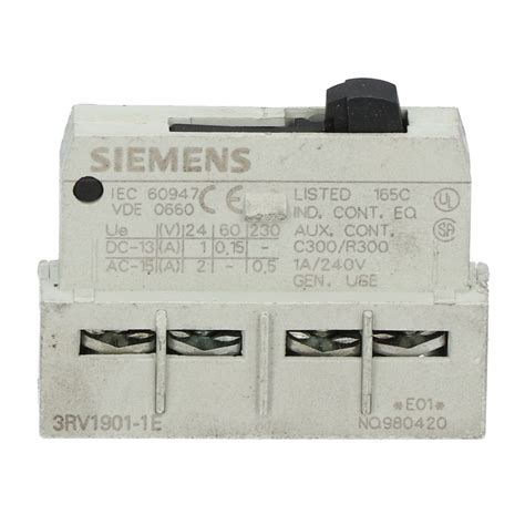 Siemens 3RV1901-1E | Maxodeals