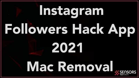 Instagram Followers Hack App 2021 Removal Guide [Free Fix Steps]