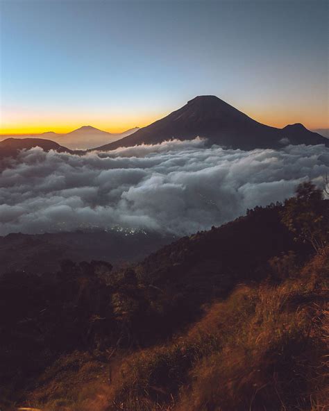 Dieng Plateau Sunrise View in Indonesia Free Stock Photo | picjumbo