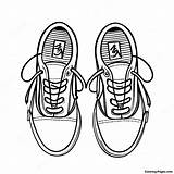 Vans Old Skool Shoes Coloring Page  Pagescom sketch template