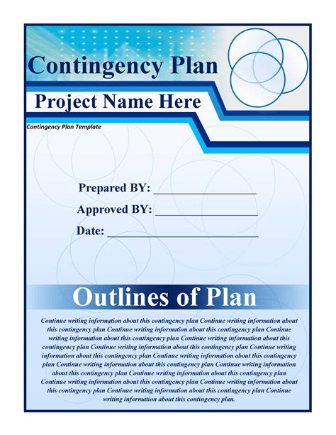 40 Detailed Contingency Plan Examples (& Free Templates) ᐅ