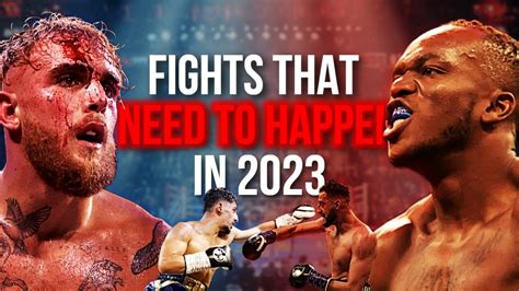 8 YouTube boxing FIGHTS WE NEED in 2023 - YouTube