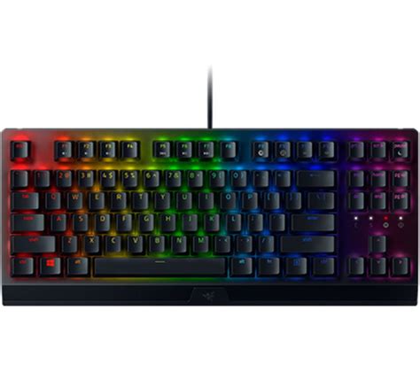 RAZER BlackWidow V3 TKL Mechanical Gaming Keyboard, Black (10218355 ...