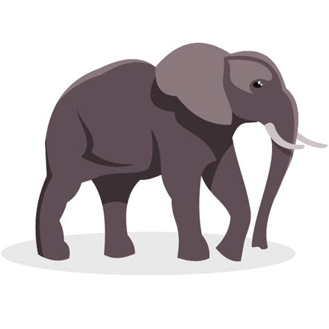 Elephant animal cartoon clip art | Free SVG