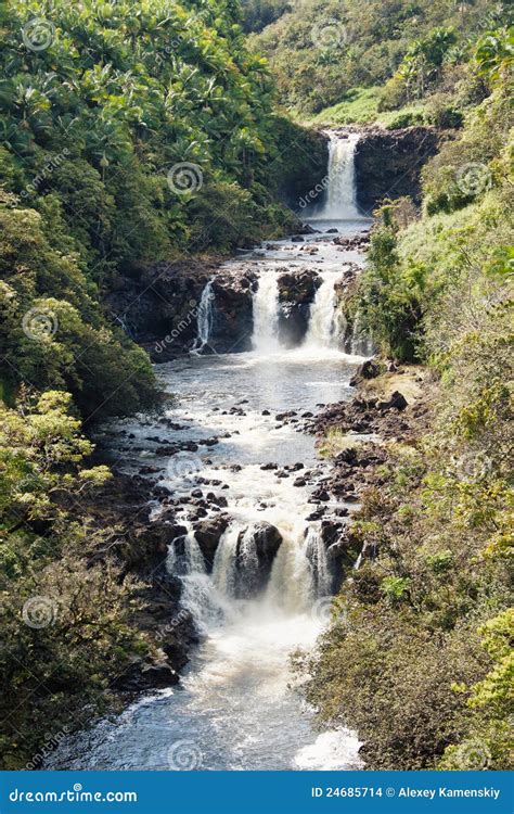 Umauma falls stock photo. Image of river, environment - 24685714