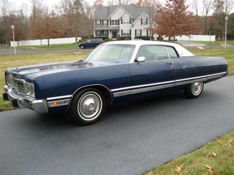 Sell used 1973 Chrysler New Yorker Brougham Hardtop 2-Door 7.2L in Monroe Township, New Jersey ...