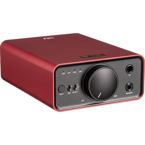 FiiO K7 Desktop USB DAC and Headphone Amplifier (Red) K7RED B&H