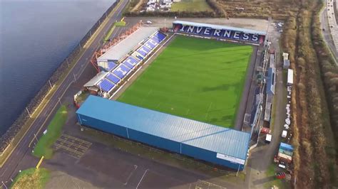 Inverness Caledonian Thistle Stadium - Inverness, Scotland by Drone ...