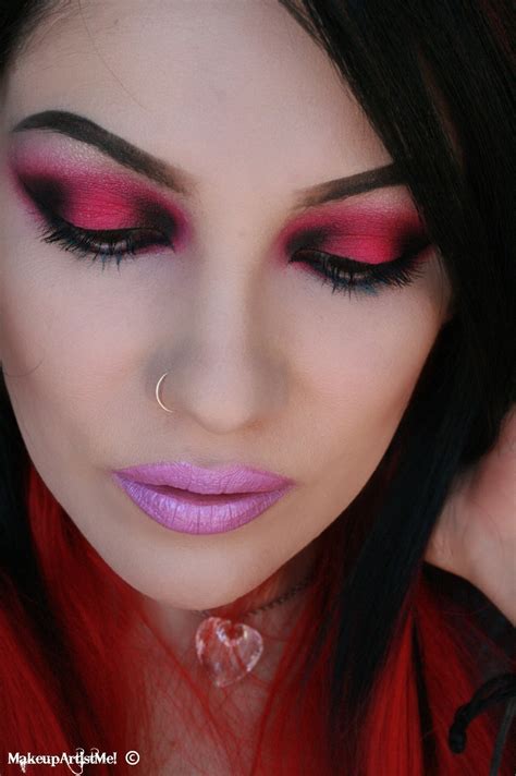 Red Eye Makeup Tutorial - Mugeek Vidalondon