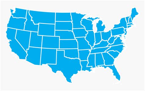 Benefits Us Map Graphic - Map Of The United States Transparent ...