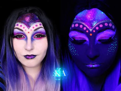 Alien Halloween Makeup w/ Tutorial by KatieAlves on DeviantArt