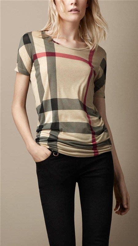 Burberry Classic Plaid T-shirt For Women in 93119, cheap Burberry Women ...