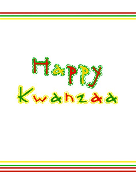 Happy Kwanzaa - Kwanzaa Card (Free) | Greetings Island