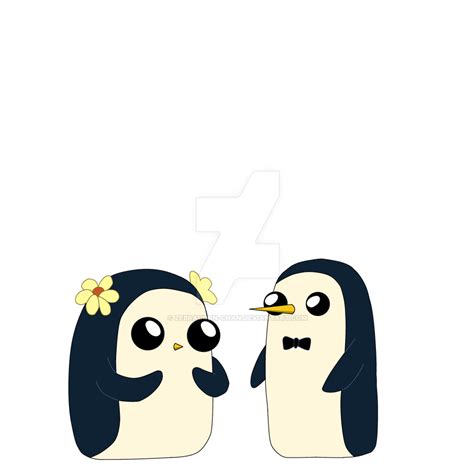 [Adventure Time Fanart] A Gunter Date png ver. by Zebracorn-chan on DeviantArt