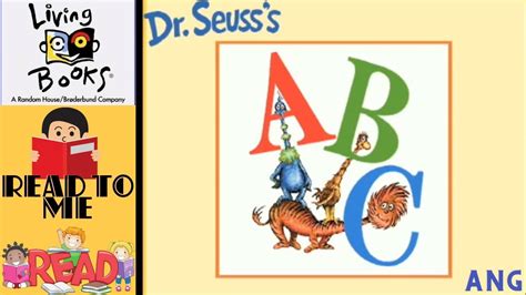 Living Books, Dr. Seuss ABC-Read to Me (English) - YouTube