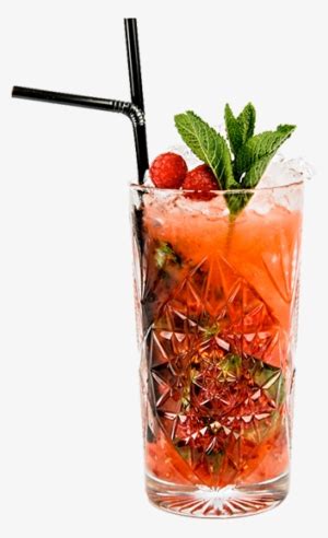 Apple And Raspberry Mojito Mocktail - Raspberry Mojito Png - Free ...