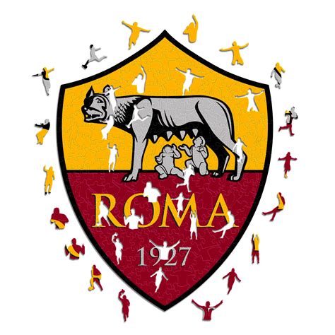 AS Roma® Logo - Wooden Puzzle – Iconic Puzzles