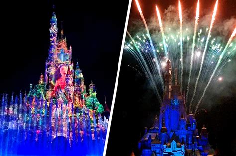 Fountains, fireworks in HK Disneyland's nighttime show | ABS-CBN News