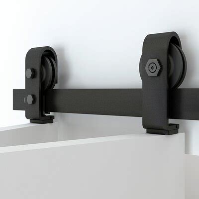 Quiet Glide Standard Single Track Barn Door Hardware Kit & Reviews | Wayfair