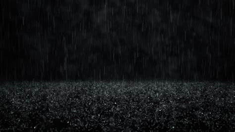 Rain On Black Background 4k Stock Footage Video (100% Royalty-free ...