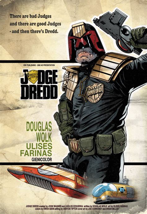 Judge Dredd: Mega City Two #1 Artist Print · Joe Corroney Art Store ...