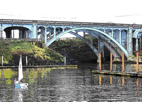 Depoe Bay Bridge Photograph by Mark Cheney - Pixels