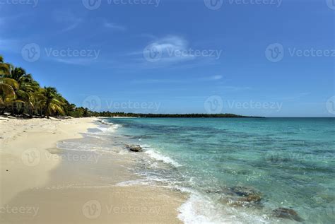 Beach along Isla Catalina, Dominican Republic 16193119 Stock Photo at ...