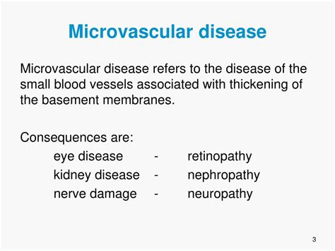 PPT - Microvascular complications PowerPoint Presentation, free download - ID:3067912