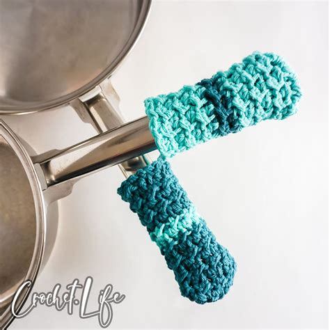 Crochet Pot Handle Covers Vintage Crocheted A Collection - International Interest Institute