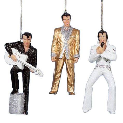 Elvis Presley 5-Inch Resin Ornaments - Entertainment Earth