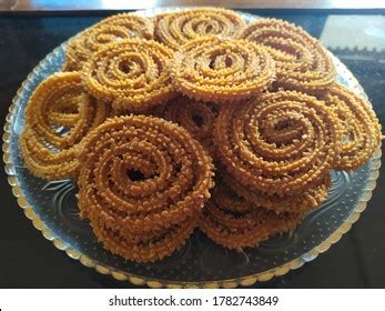 Chakli Popular Maharashtra Snacks Traditional Diwali Stock Photo (Edit ...