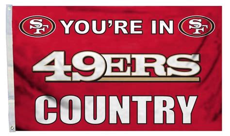 San Francisco 49ers Flag 3x5 Country (CDG) | San francisco 49ers, San ...