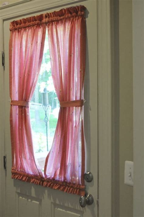 Home and Garden: How to Make Split-Hourglass Curtains | Diy curtains, Door curtains, Front door ...