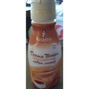 Lucerne Creamer, Coffee, Creme Brulee: Calories, Nutrition Analysis & More | Fooducate