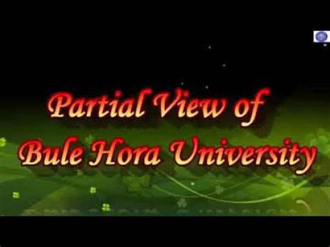 Bule Hora University 2019 - YouTube