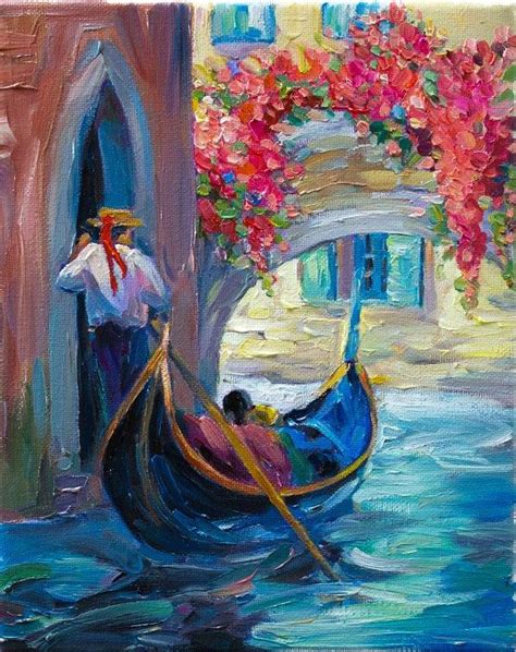 Gondola Painting at PaintingValley.com | Explore collection of Gondola Painting