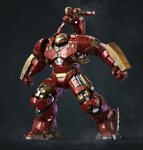 Hulkbuster - 3D Fan art | Iron man, Iron man armor, Hulkbuster