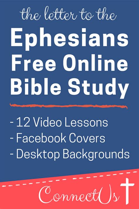 12 Free Bible Study Lessons on Ephesians – ConnectUS