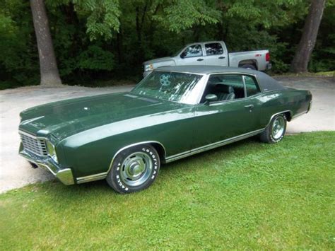 Seller of Classic Cars - 1972 Chevrolet Monte Carlo (Green/Green)