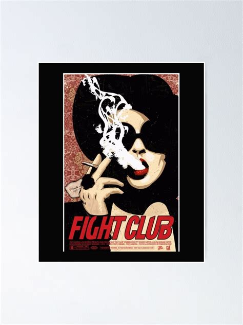 "Marla Singer Fight Club Poster" Poster for Sale by AnhShop | Redbubble