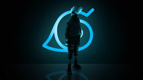 Kakashi Neon Wallpaper