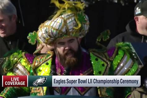 This Jason Kelce Eagles Parade Speech Is the Best Effing Thing Ever