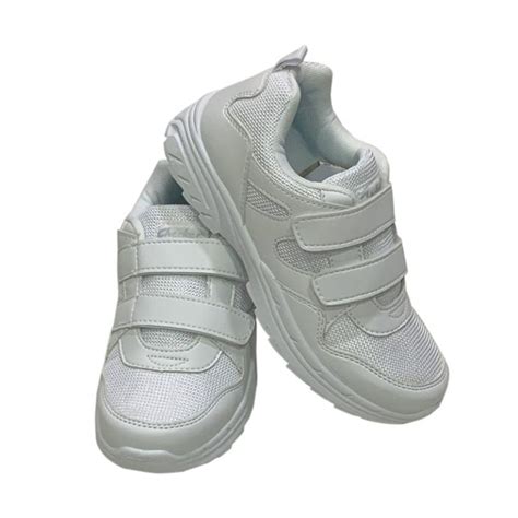 Velcro White Shoes - Shirley Season Wear