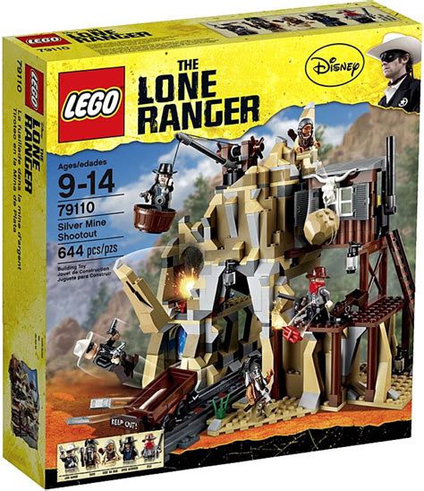 LEGO The Lone Ranger Silver Mine Shootout Set 79110 - ToyWiz