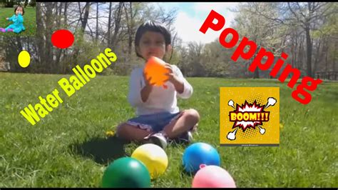 Water Balloons Finger Family Song By Pari - YouTube