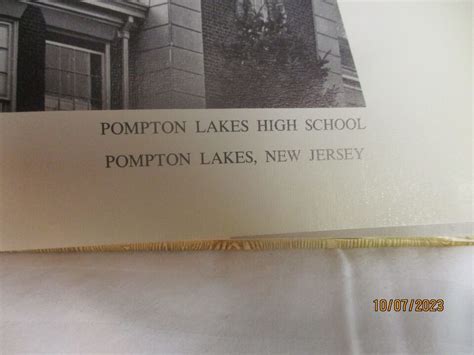 1967 Pompton Lakes High School Yearbook Pompton Lakes New Jersey NJ ...