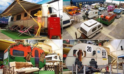 BaseCamp Hostel: Indoor caravan park opens inside a German former vacuum cleaner factory | Daily ...