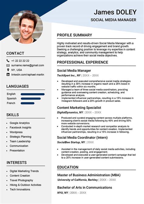 Social Media Manager Resume Example & Guide (Free Download)