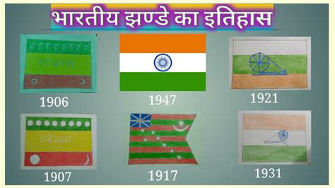 History of Indian Flag in hindi; भारतीय तिरंगा झण्डा का इतिहास - Gyan Tarang