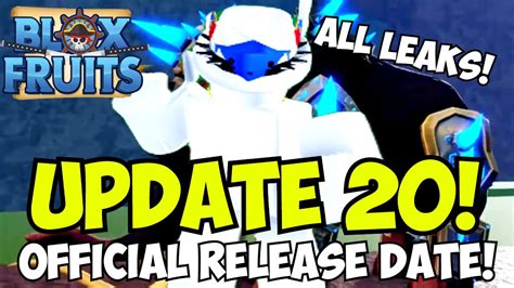 Blox Fruits Update 20 Release Date & All New Fruits & Leaks! - YouTube